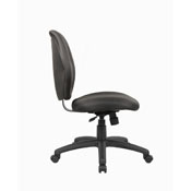 Boss Mid-Back Task Office Chair without Arms, Black, B1016-BK
